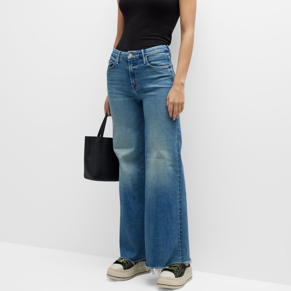 Mother wide leg jeans